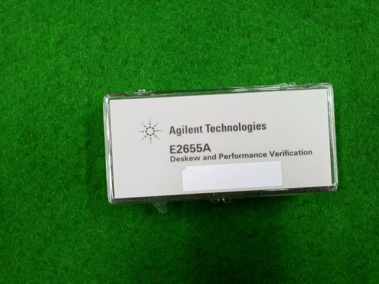 Agilent E2655A Probe Accessory Deskew and Performance Verification
