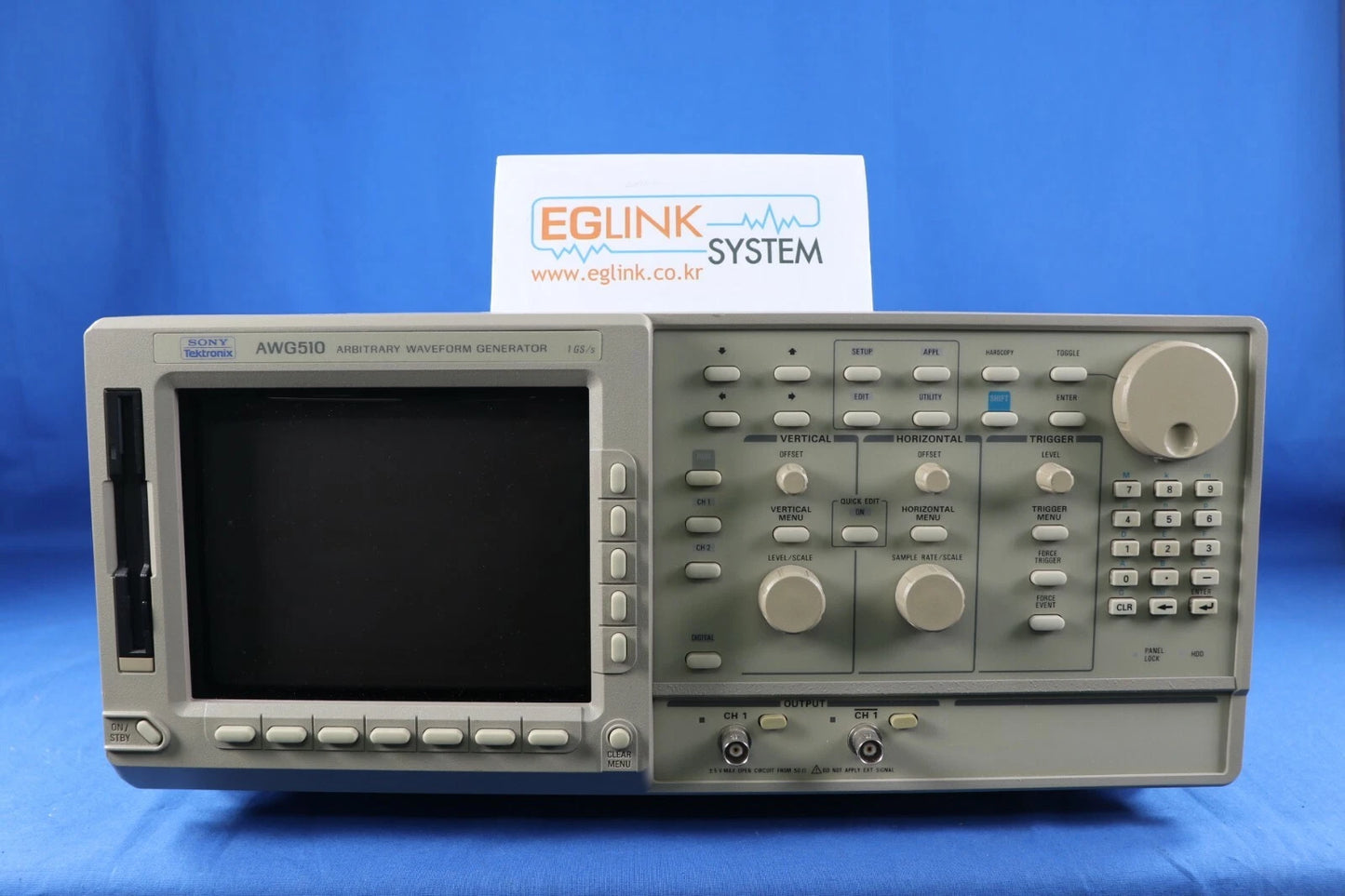 Tektronix AWG510 AWG Single CH, 1GSa/sec, 4Mpoints/ch Record Length, 8 bit