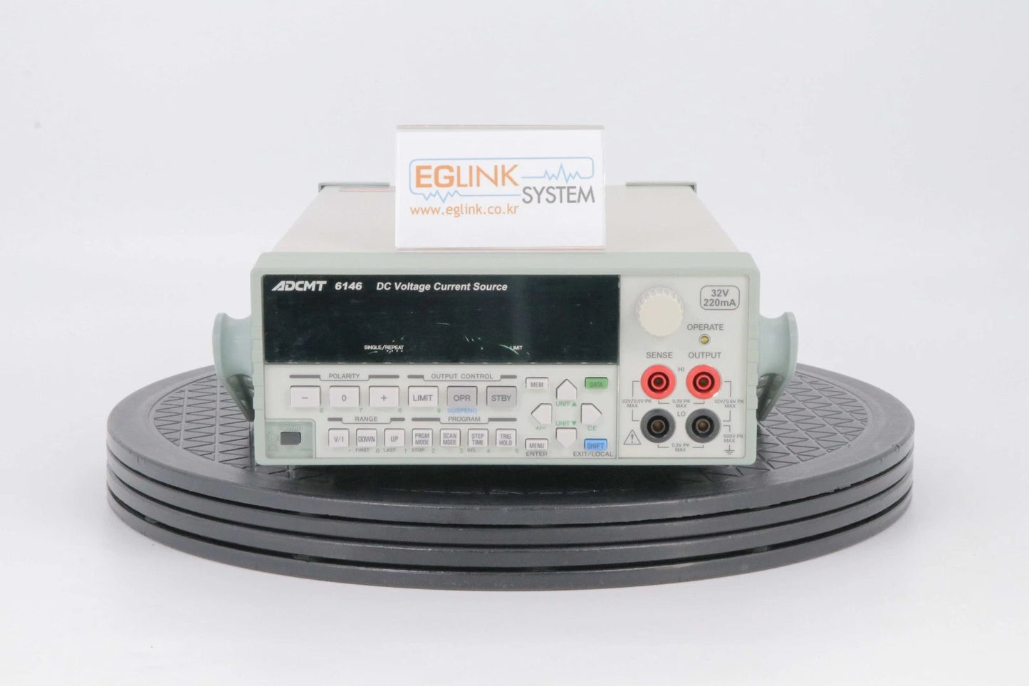 ADCMT 6146 Source Meter 0 to ±32.000 V Current: 0 to ±220.00 mA/ 1 μV/100 nA res