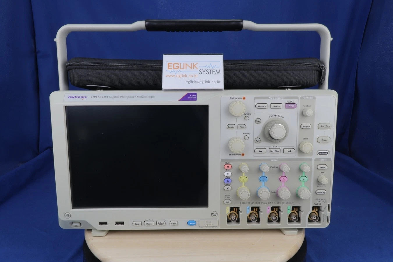 Tektronix DPO5104 Oscilloscope Digital opt ASM/ SR-EMBD/ SR-COMP/ DJE