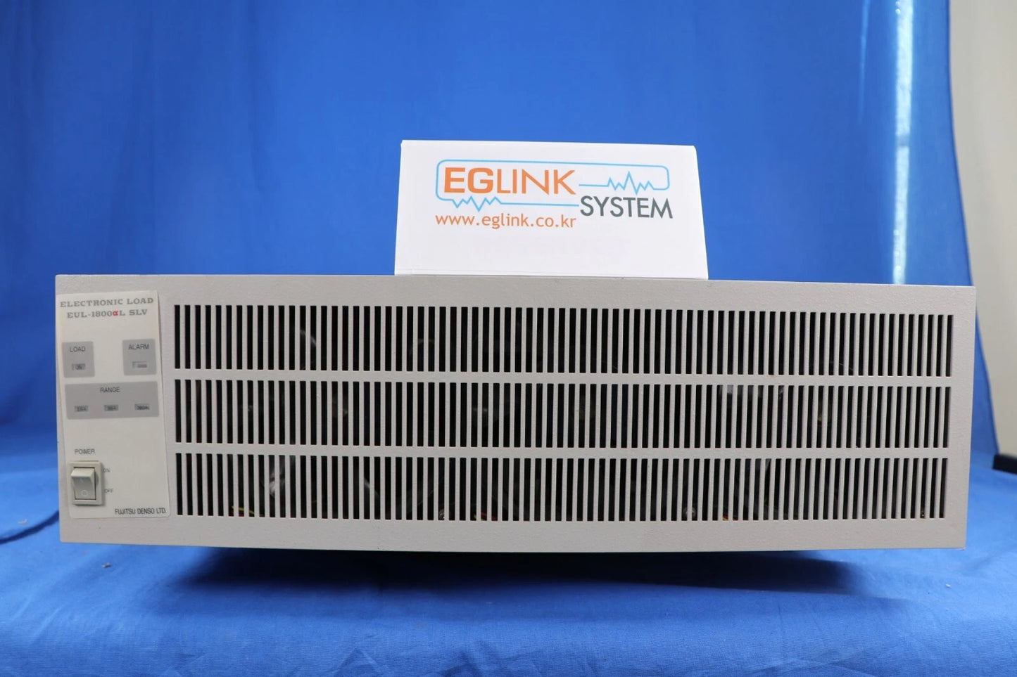 Fujitsu EUL-1800aLSLV Electronic Load 1800W/ 1.5~120V/ 0~3.6 or 0~36 or 0~360A/