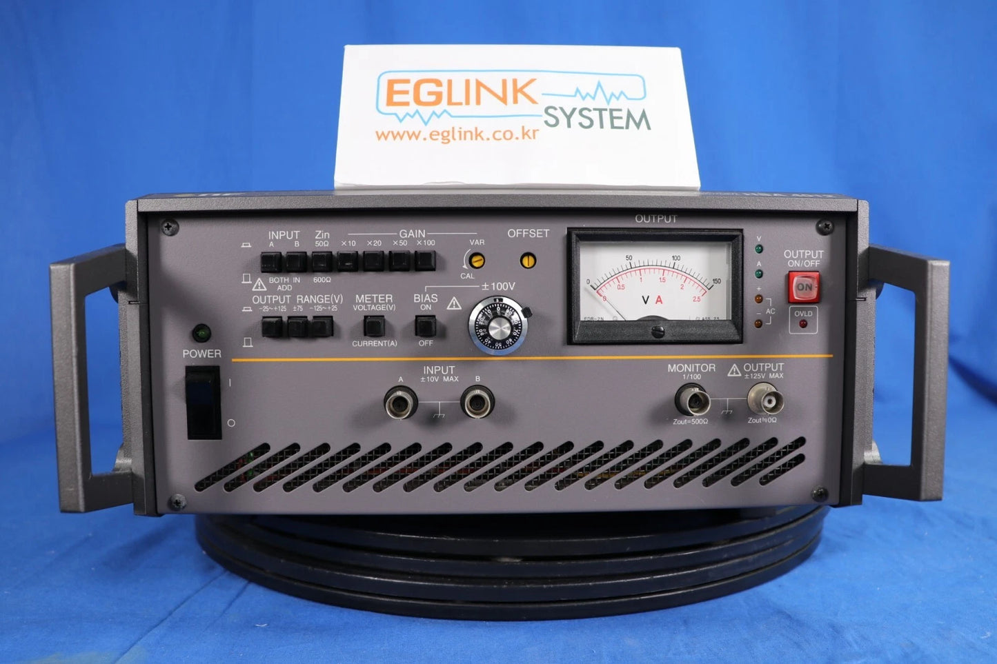 NF HSA4012 RF AMP High Speed DC to 1MHz AC Bipolar Amplifier 150Vp-p (+-75V)/2A
