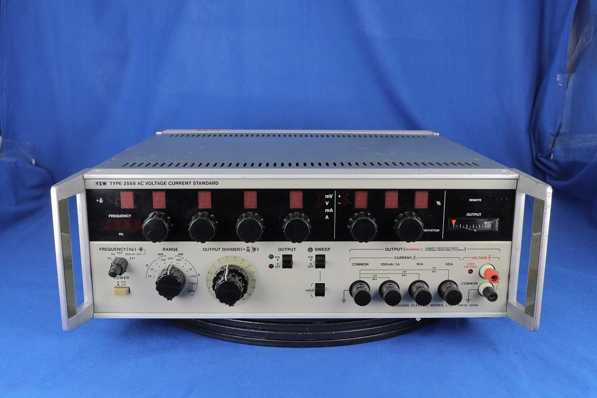 Yokogawa 2558-00 Standard Voltage Current AC AC Voltage Current Standard