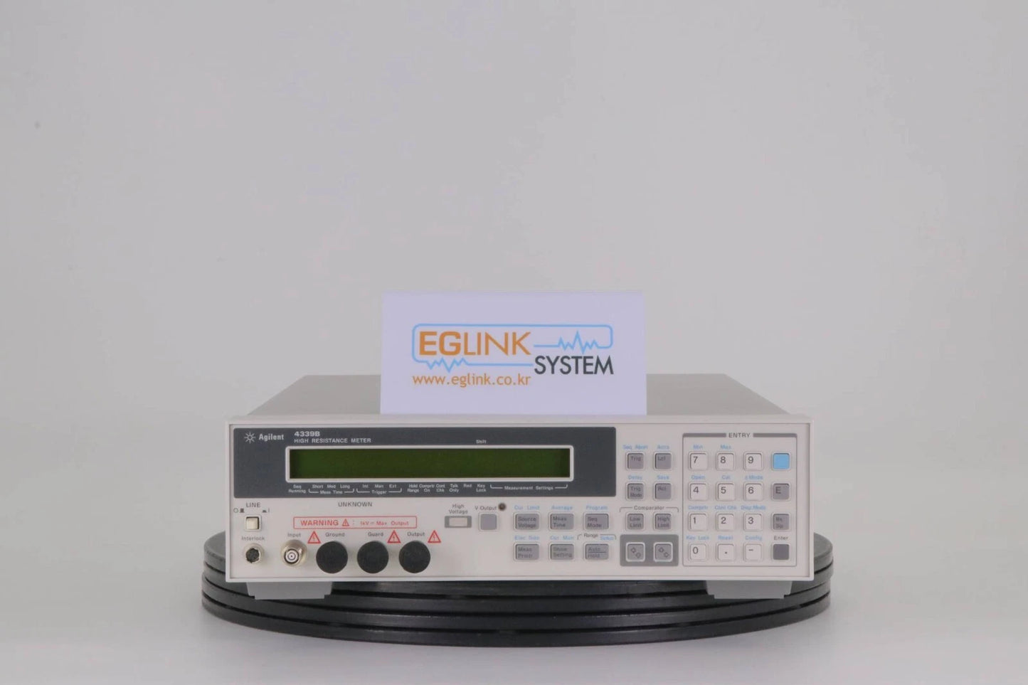Agilent 4339B High Resistance Meter Agilent label, with shunt connector, opt V10
