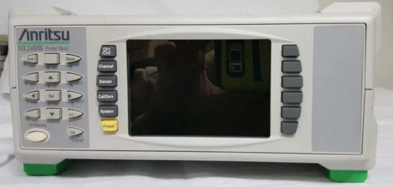 Anritsu ML2488B RF Power Meter Wideband Peak Dual Input, 100KHz to 65GHz