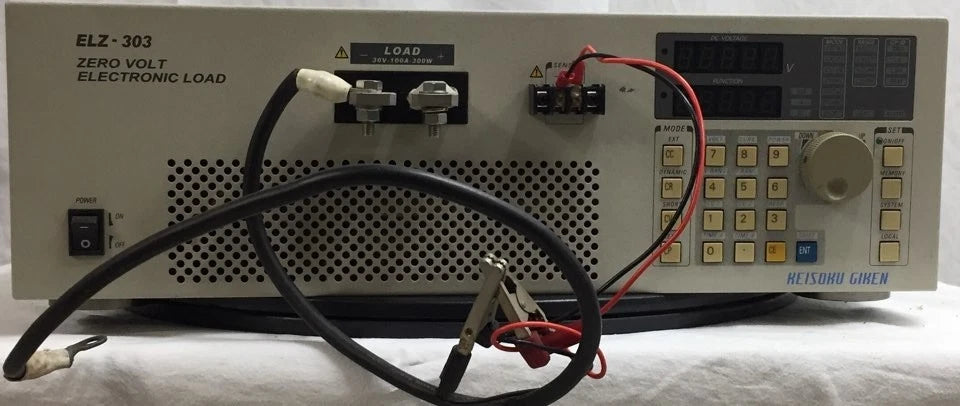 KEISOKU GIKEN ELZ-303 Electronic Load zero volt electronic load, 30V , 100A 300W