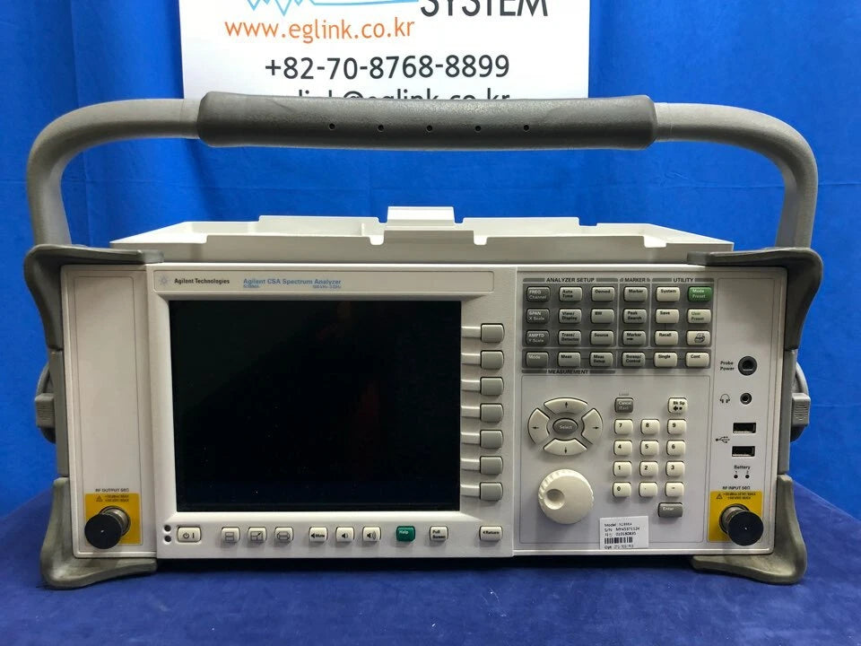 Agilent N1996A Spectrum Analyzer CSA opt 506(6GHz)/ P06(PreAMP 6GHz)