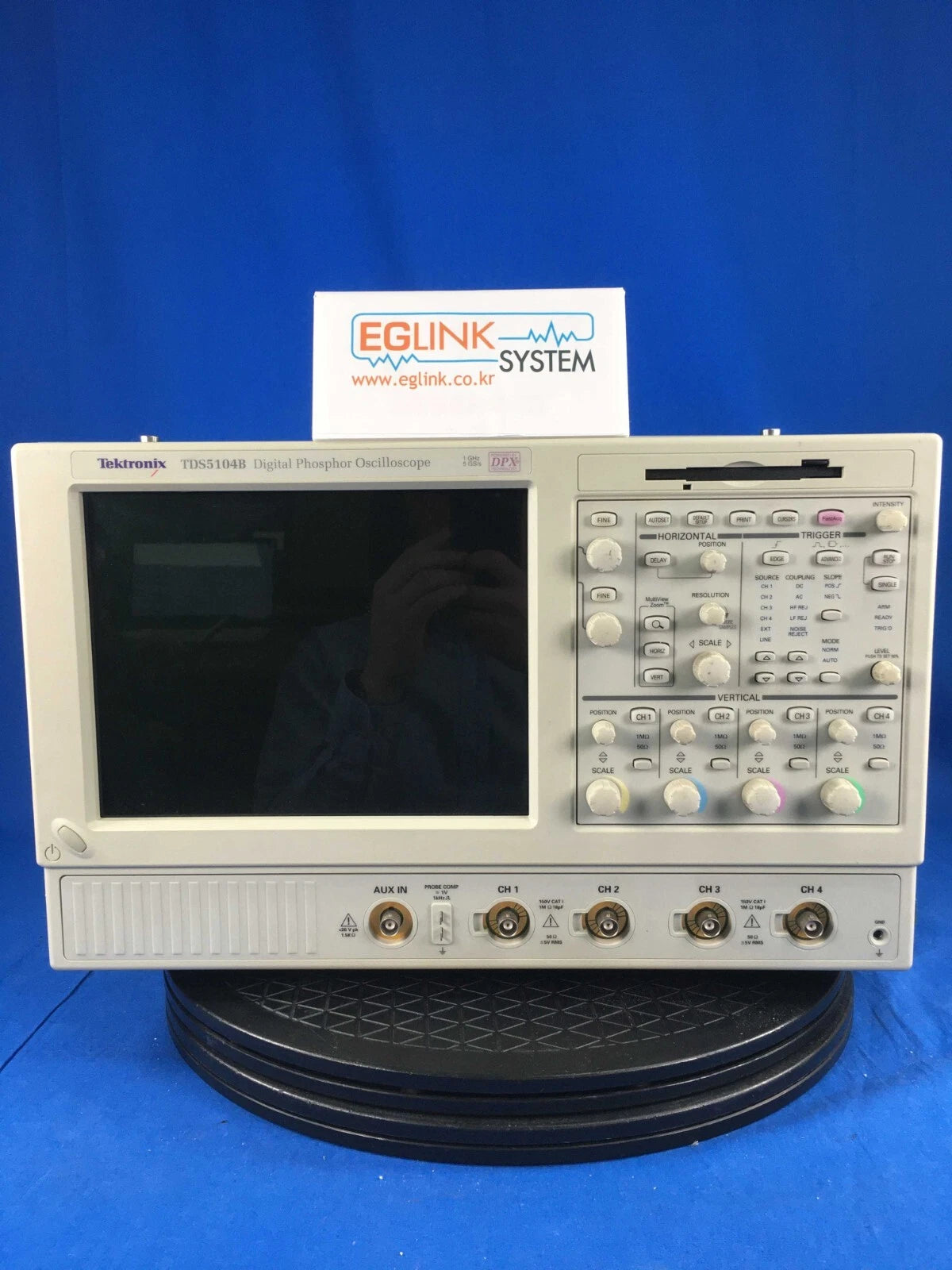 Tektronix TDS5104B Oscilloscope Digital 4ch, 1 GHz Bandwidth, 5GS/s