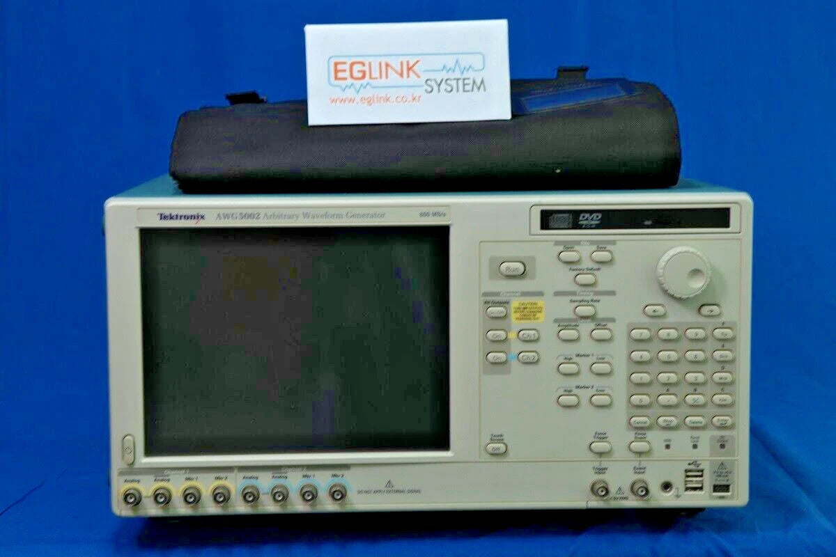 Tektronix AWG5002 AWG 600MS/s 2 CH Arbitrary Waveform Signal Generator