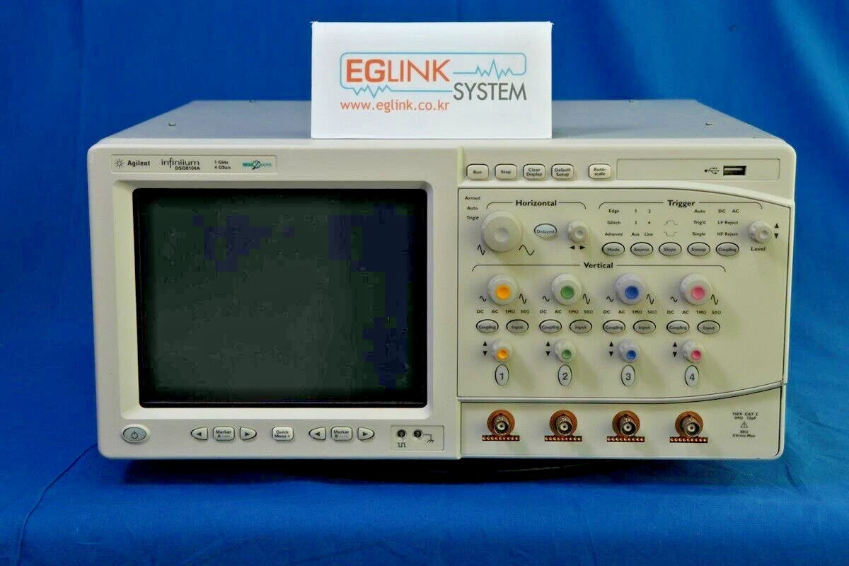 Agilent DSO8104A Oscilloscope Digital Infiniium Oscilloscope: 1GHz bandwidth, 4G