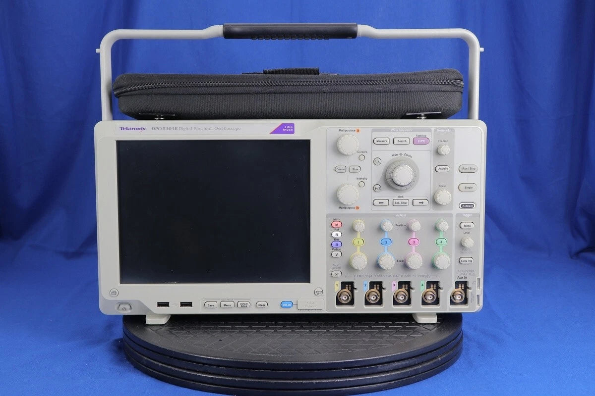 Tektronix DPO5104B Oscilloscope Digital 4ch 1GHz 2RL/ ASM/ LT/ VET/ SR-CUST/ DJE