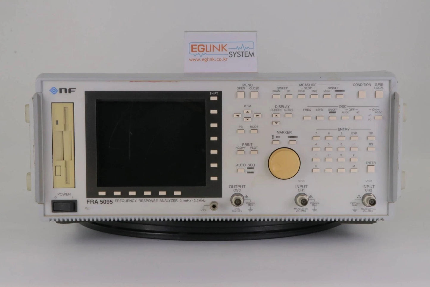 NF FRA5095 Frequency Response Analyzer 0.1mHz to 2.2MHz