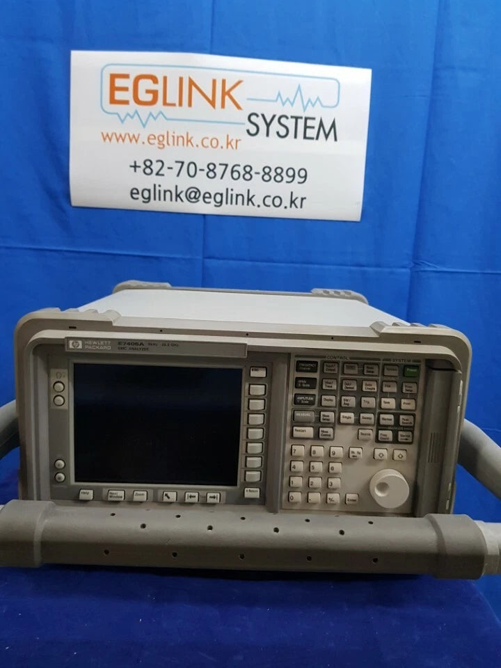Agilent E7405A Measuring Receiver OPT 1DT BAB 1DS B72 1DN 1D5 A4H AYQ AYX