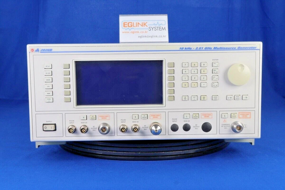 IFR 2026B Multisource Generator10KHz-2.51GHz opt 117