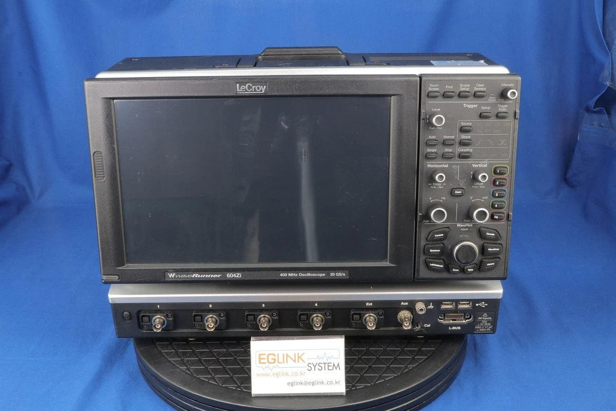 LeCroy WaveRunner 604Zi Oscilloscope 4CH 400MHz 10 GS/s on 4 Ch & 20 GS/s on 2CH