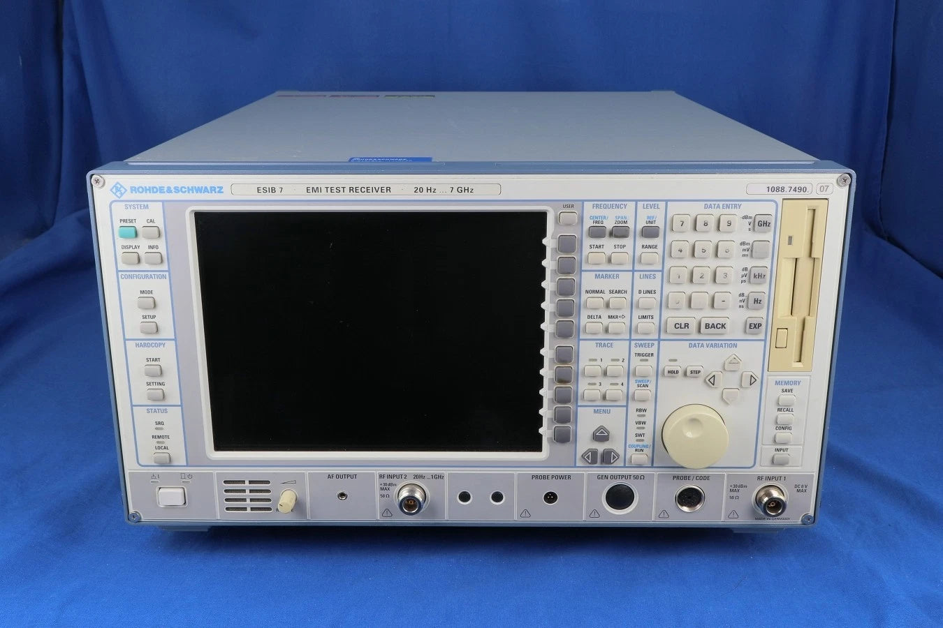 R&S ESIB7 1088.7490.07 EMC Test Receiver 20Hz to 7GHz