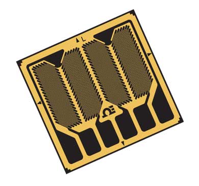 Shear, Full Bridge Strain Gauges with Transducer Quality
