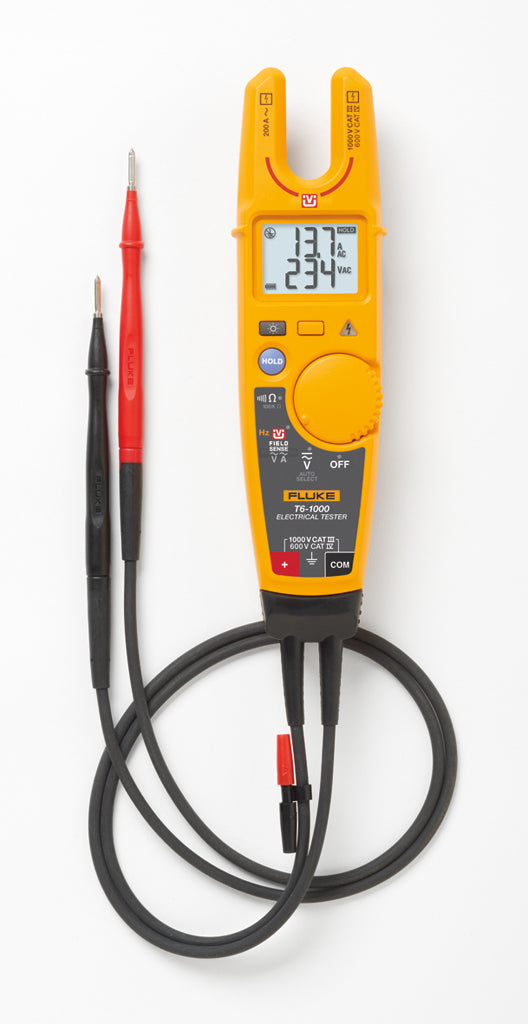 Fluke T6-1000 Electrical Tester w. FieldSense Flat
