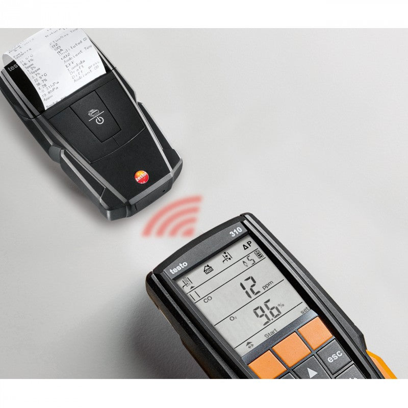 testo 310-2 Flue Gas Analyser with Printer