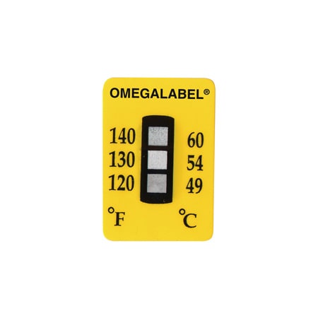 3 Point Non-Reversible Temperature Label