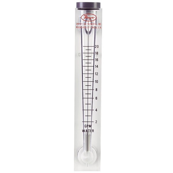 Series VFC & VFCII Visi-Float® Acrylic Flowmeter