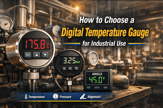Digital Temperature Gauge for Industrial Use