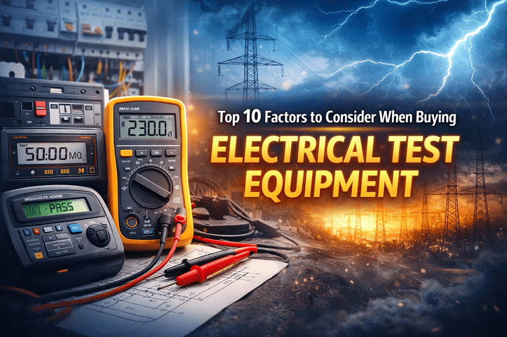 Electrical Test Machine Top 10 Factors for Buying Digital Test Equipment Safely