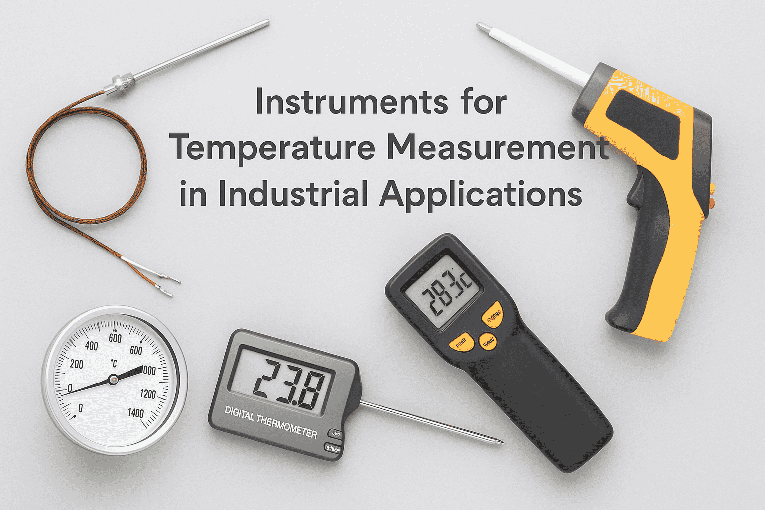Instruments for Temperature Measurement in Industrial Use