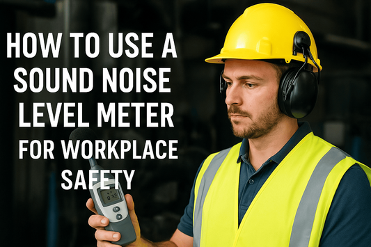 How to Use a Sound Noise Level Meter for Workplace Safety