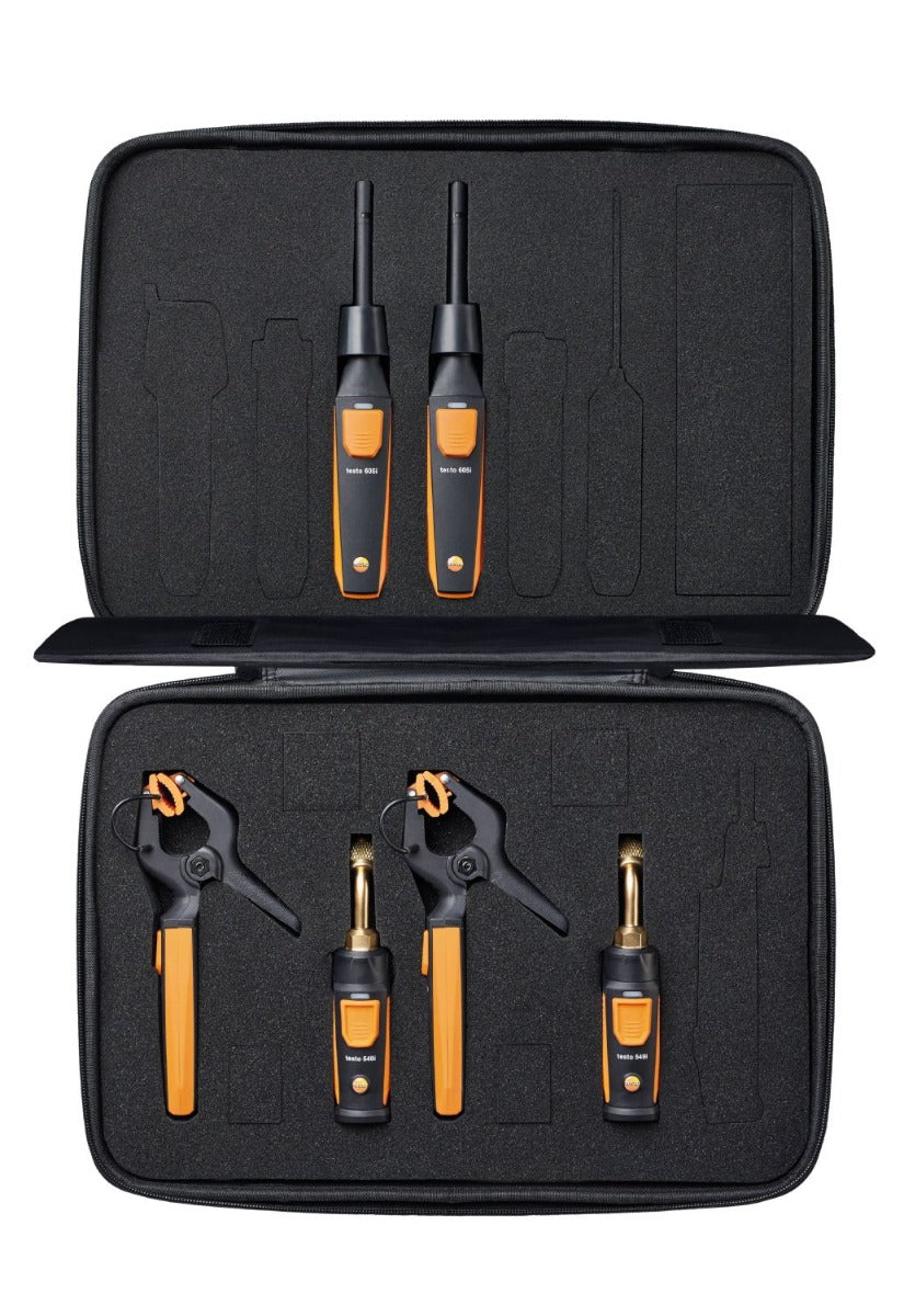 testo Smart Probes AC & refrigeration test kit plus