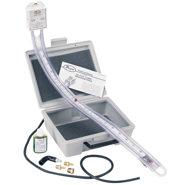 Series 1211 Slack Tube® Manometer/Model 1212 Gas Pressure Kit