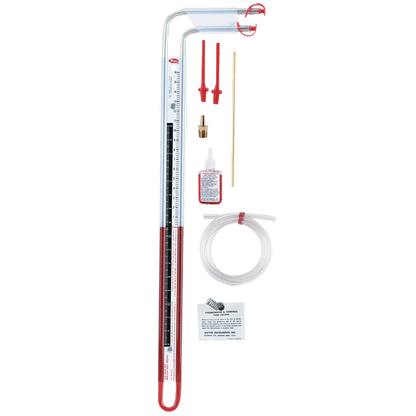 Series 1227 Dual Range Flex-Tube® U-Inclined Manometer