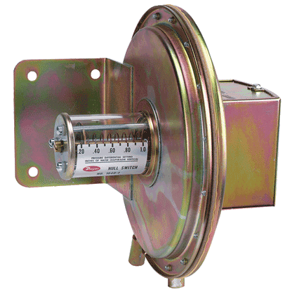 Series 1640 Floating Contact Null Switch for High and Low Actuation