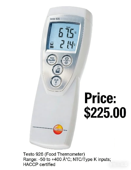Testo 926 (Food Thermometer)