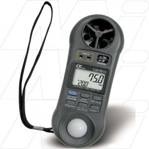 4 in 2 Meter. Anemometer, Humidity Meter, Light Meter & temp K Type T/Couple LM8010