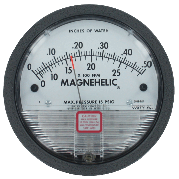 Series 2000 Magnehelic® Differential Pressure Gage