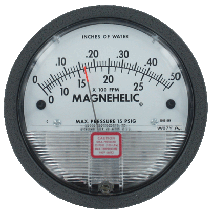 Series 2000 Magnehelic® Differential Pressure Gage