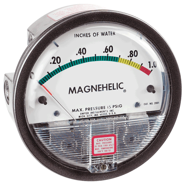 Series 2000 Magnehelic® Differential Pressure Gage