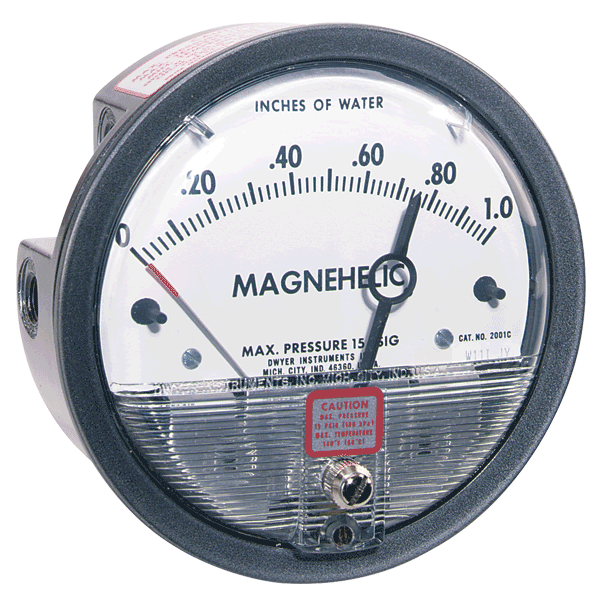 Series 2000 Magnehelic® Differential Pressure Gage