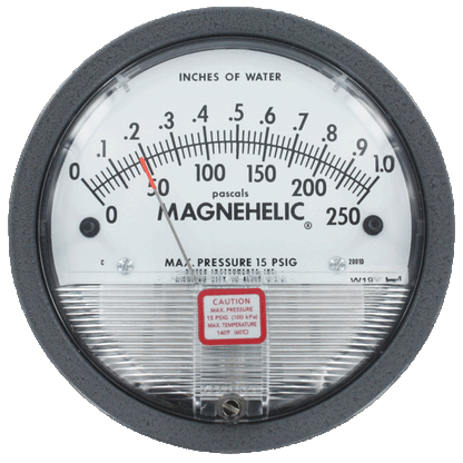 Series 2000 Magnehelic® Differential Pressure Gage