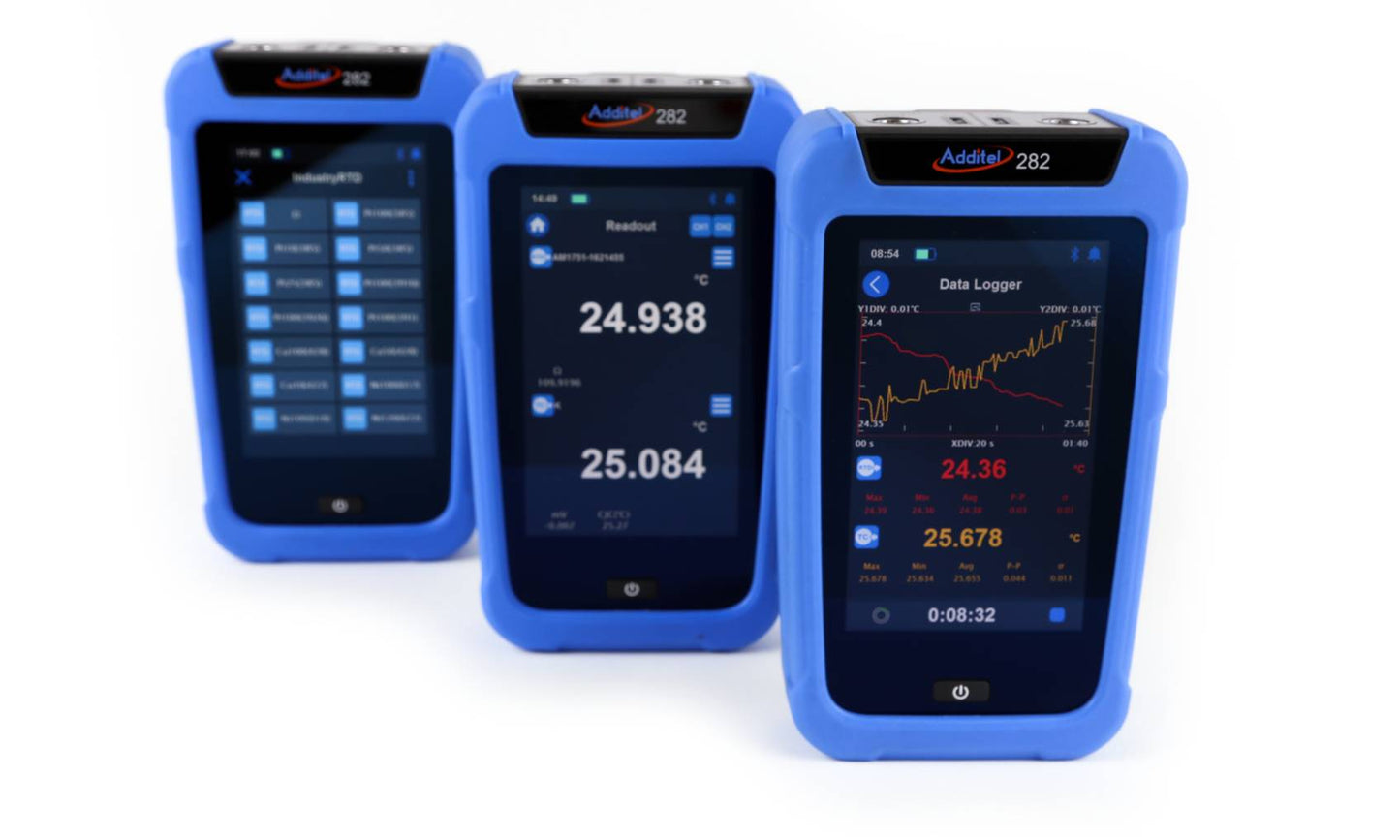 Additel 282 Reference Thermometer Readout