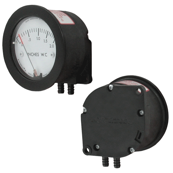 Series 2-5000 Minihelic® II Differential Pressure Gage