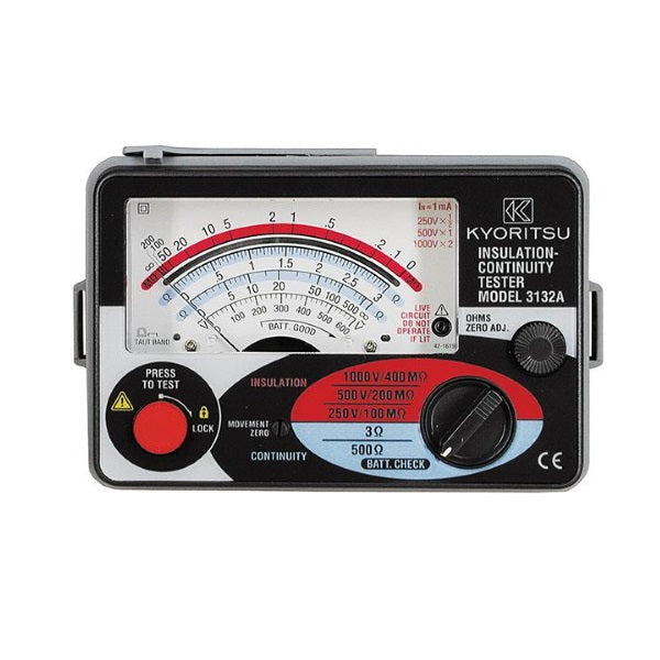 Kyoritsu 3132A Analogue Insulation / Continuity Tester
