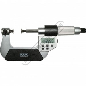 10-1291 - Digital Universal Micrometer 25-50mm/1-2"Includes 7 Anvils