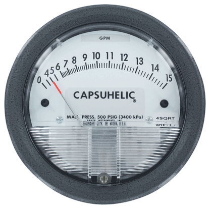 Series 4000 Capsuhelic® Differential Pressure Gage