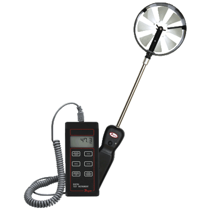 Model 473B 100 mm Vane Thermo-Anemometer Test Instrument
