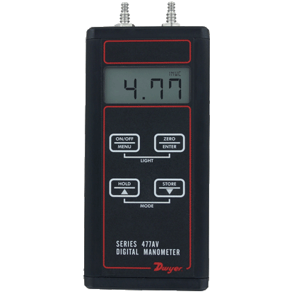 Series 477AV Handheld Digital Manometer