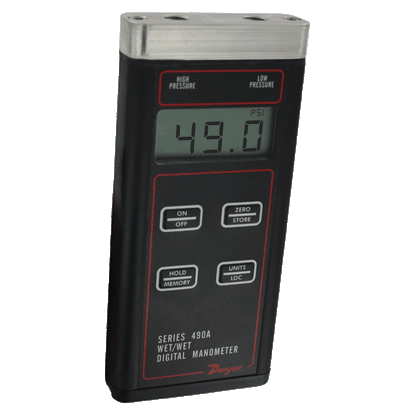 Series 490A Wet/Wet Handheld Digital Manometer