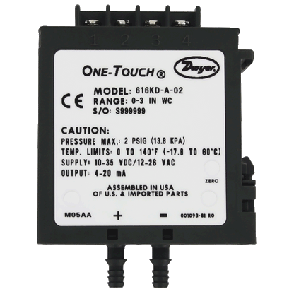 Series 616KD Differential Pressure Transmitter