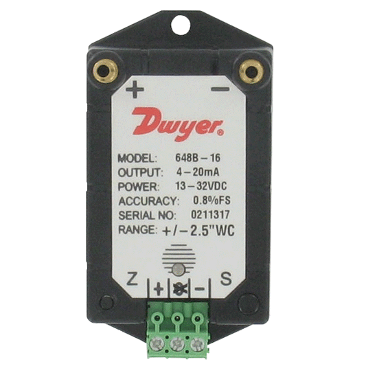 Series 648B & 648C Differential Pressure Transmitter